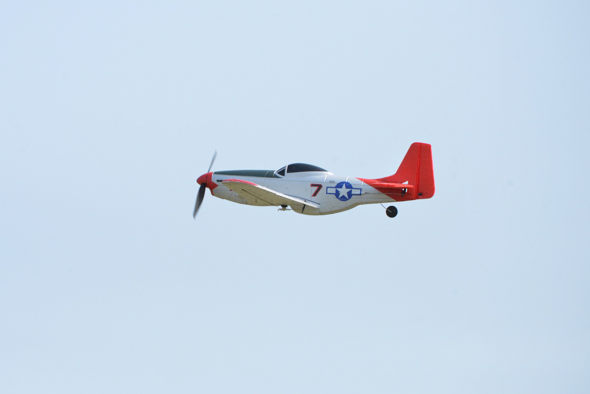 Spareparts for VOLANTEXRC RC Airplane P51D Mustang