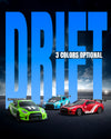 RACENT 1:20 RC Drift Car 4WD, LED Light, 2 Batteries Blue