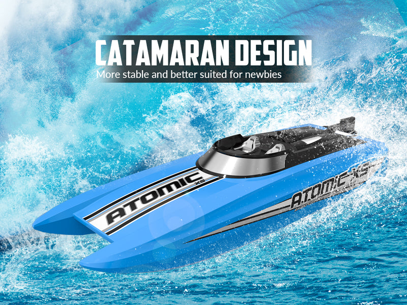 VOLANTEXRC Atomic XS Remote Control RC Boat for Pool Kids toys 20mph Fast Racing