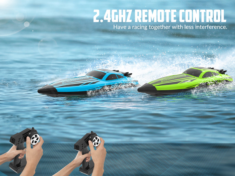 VOLANTEXRC Arrobolt SR40 Barco RC rápido sin escobillas 30+MPH, barco RC de alta velocidad para adultos (79705-azul)