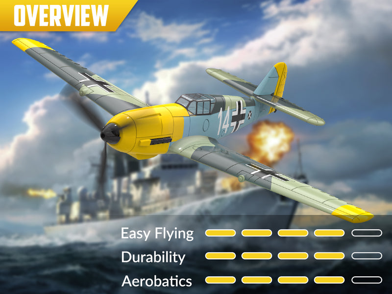 VOLANTEXRC BF109 (RTF) 4CH 400mm with Gyro (15.7'') 76111