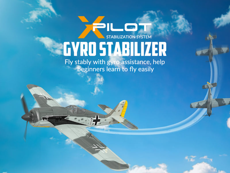 Volantex RC FW190 (RTF) 4 canales 400 mm con 3 modos (15,7'') 76117
