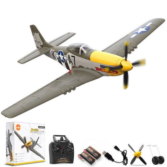 Volantexrc 500 mm Mustang P51 sin escobillas con estabilizador Gyro 76802