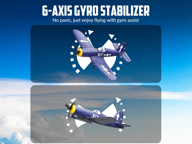 VOLANTEXRC F4U (RTF) 3CH 400mm rc planes (15.7'') 76208
