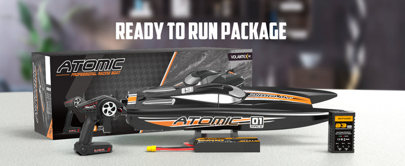 Barco RC de alta velocidad Atomic X de 40 mph (792-6) RTR