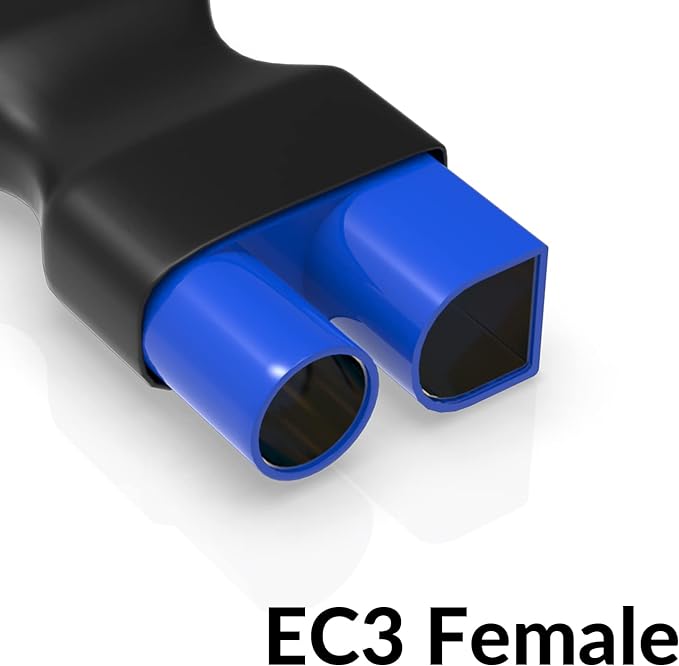 4pc T Plug Male to EC3 Female Adapter for RC Lipo Battery