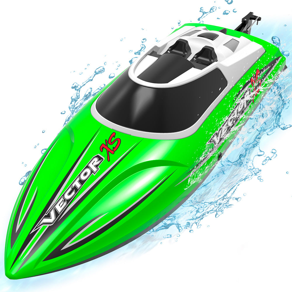 Volantexrc Pool RC Boat Yellow Vector XS Remote Control Boat Summer Watercraft Toy for Adults Boys and Girls, Size: 300mm x 80mm x 66 mm, Green