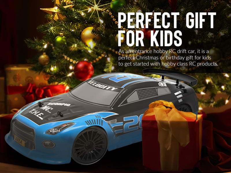Racent Control remoto Drift Car 2.4Ghz 1:14 Escala RC Sport Racing Cars 4WD RTR Hight Speed RC Vehículo con luces LED