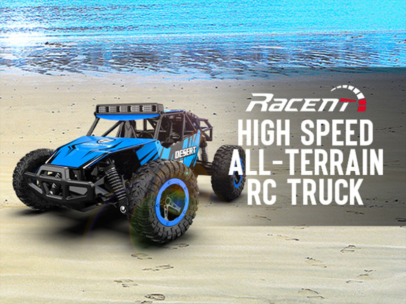 Racent escala 1:16 todoterreno control remoto Rock Crawler Desert Racer