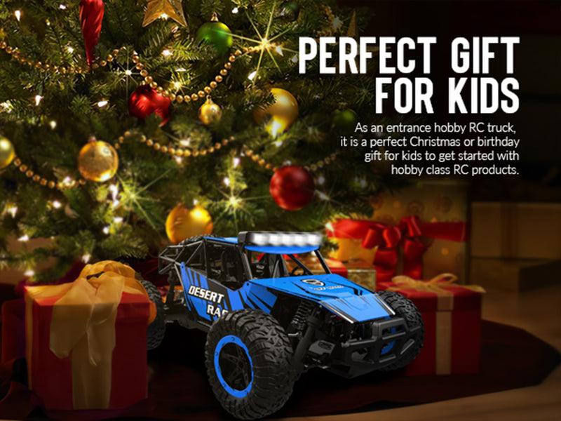 Racent escala 1:16 todoterreno control remoto Rock Crawler Desert Racer