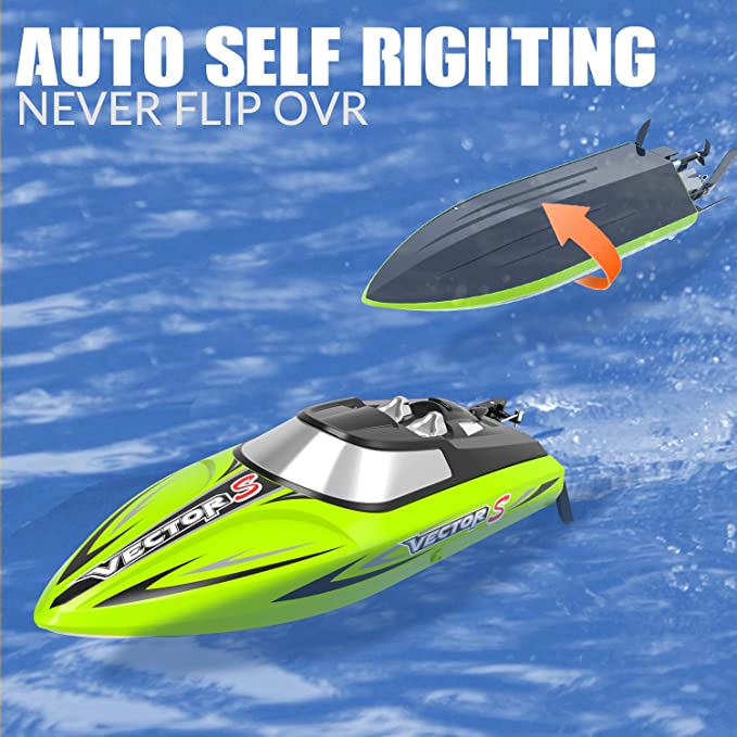 Brushless RC Boat with Self-righting for Racing VOLANTEXRC - EXHOBBY