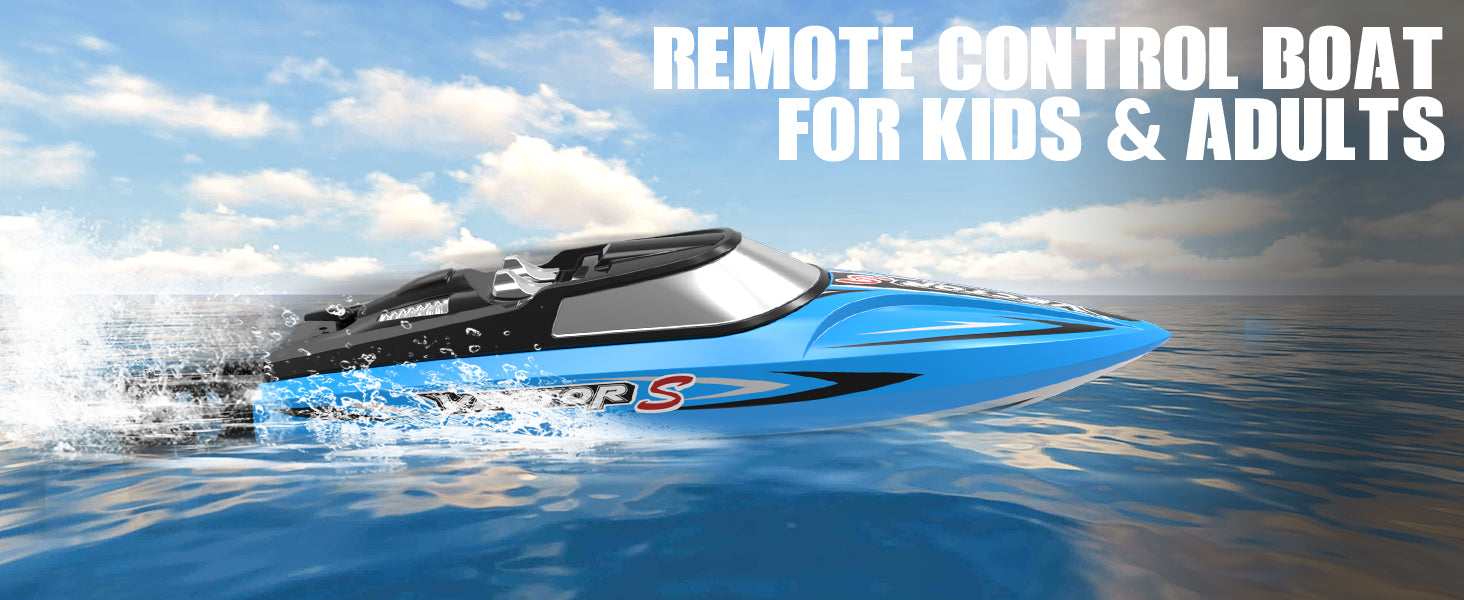 Explore the Waves with the Orion 797-4 RC Boat in Green and Blue