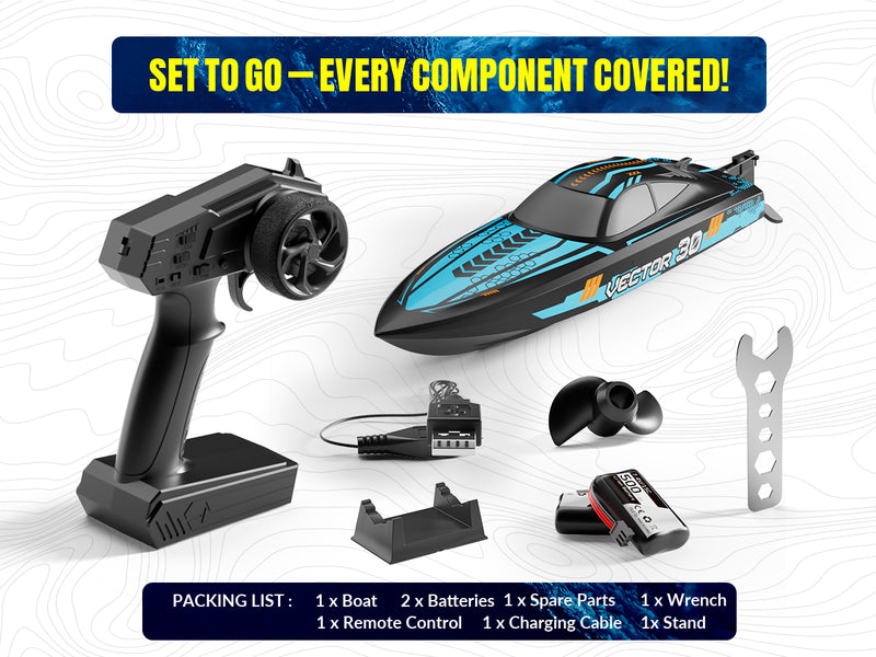 VOLANTEXRC Vector 30 BLUE Self Righting Feature 30mph