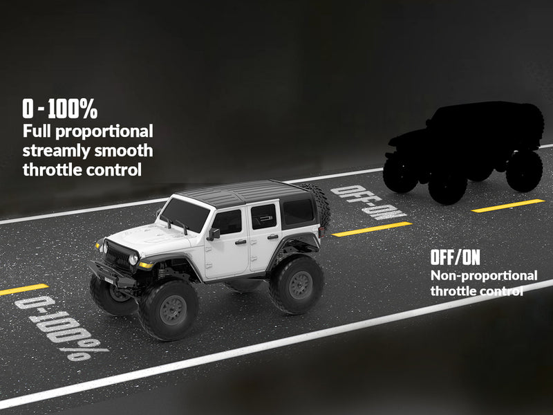 RCS24 Off Road 1/24 Rock Crawlers with LED 4WD