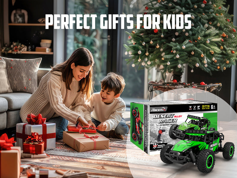 Racent escala 1:16 todoterreno control remoto Rock Crawler Desert Racer