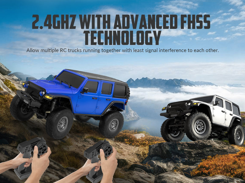 RCS24 Off Road Crawlers 1/24 All Terrain 4WD Monster Truck