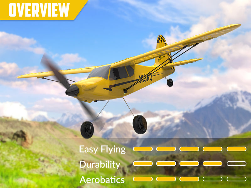 VOLANTEXRC Sport Cub (RTF) 3CH 400mm for Beginners (15.7'') 76114