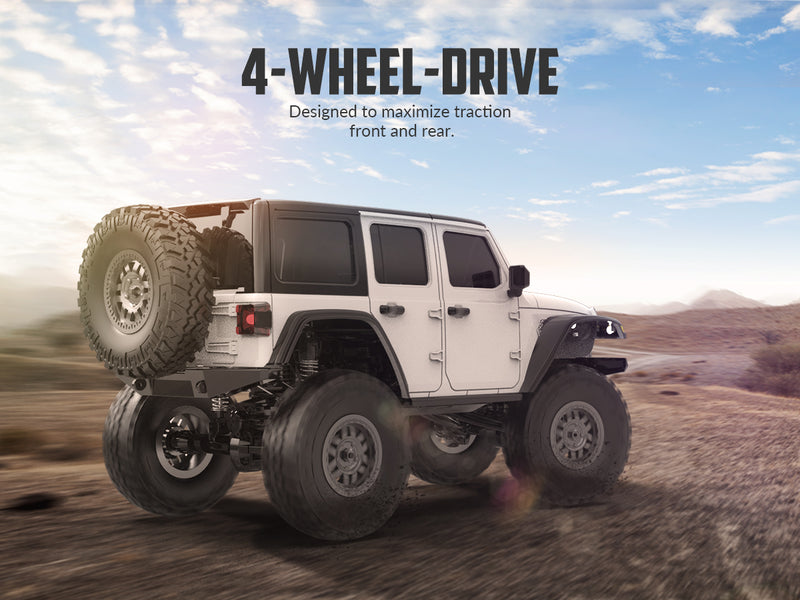 RCS24 Off Road 1/24 Rock Crawlers with LED 4WD