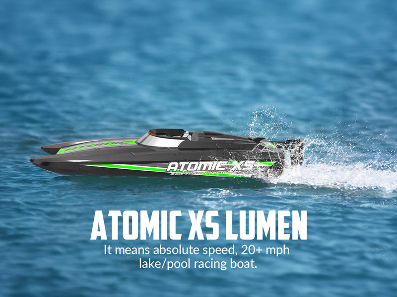 VOLANTEXRC AtomicXS Remote Control Boat for Kids Play in Pool Easy Running Great Gift Boat