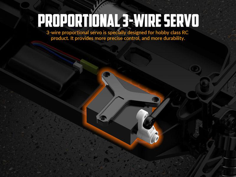 RACENT Blue Tornado 1/16 4WD Off Road 30MPH