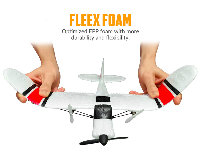 VOLANTEXRC Sport Cub (RTF) 2 canales 400 mm para principiantes Gyro (15,7'') 76202