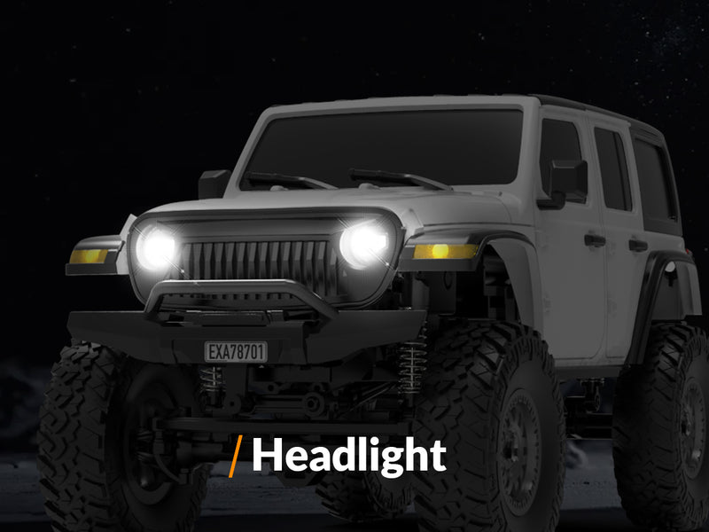 RCS24 Off Road 1/24 Rock Crawlers with LED 4WD