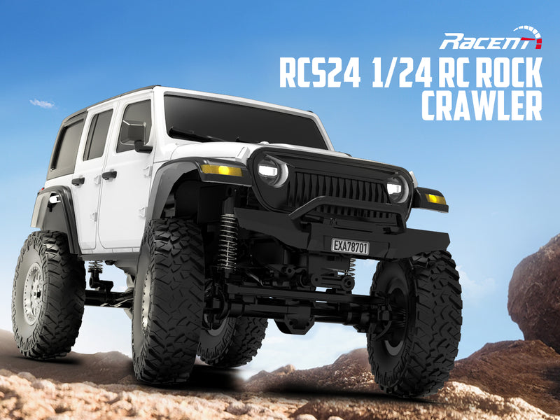 RCS24 Off Road 1/24 Rock Crawlers with LED 4WD