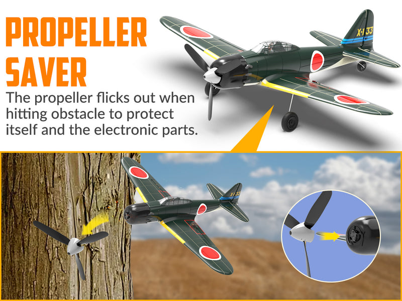 VOLANTEXRC Zero (RTF) 4CH 400mm with Gyro (15.7'') 76115