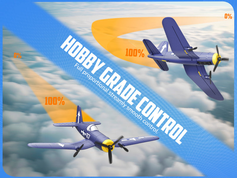 VOLANTEXRC F4U (RTF) 3CH 400mm rc planes (15.7'') 76208