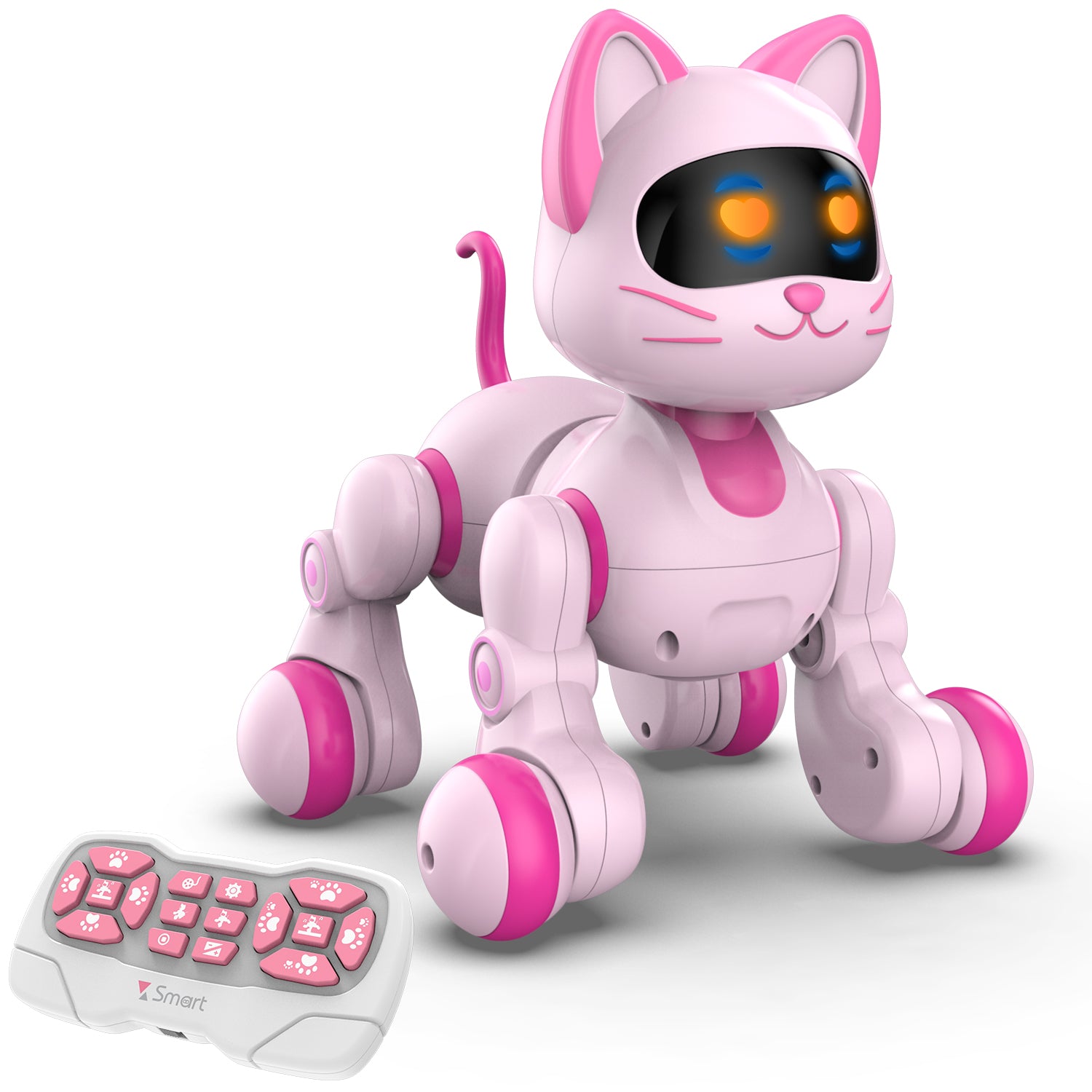 STEMTRON Programmable Remote Control Robot Cat - EXHOBBY