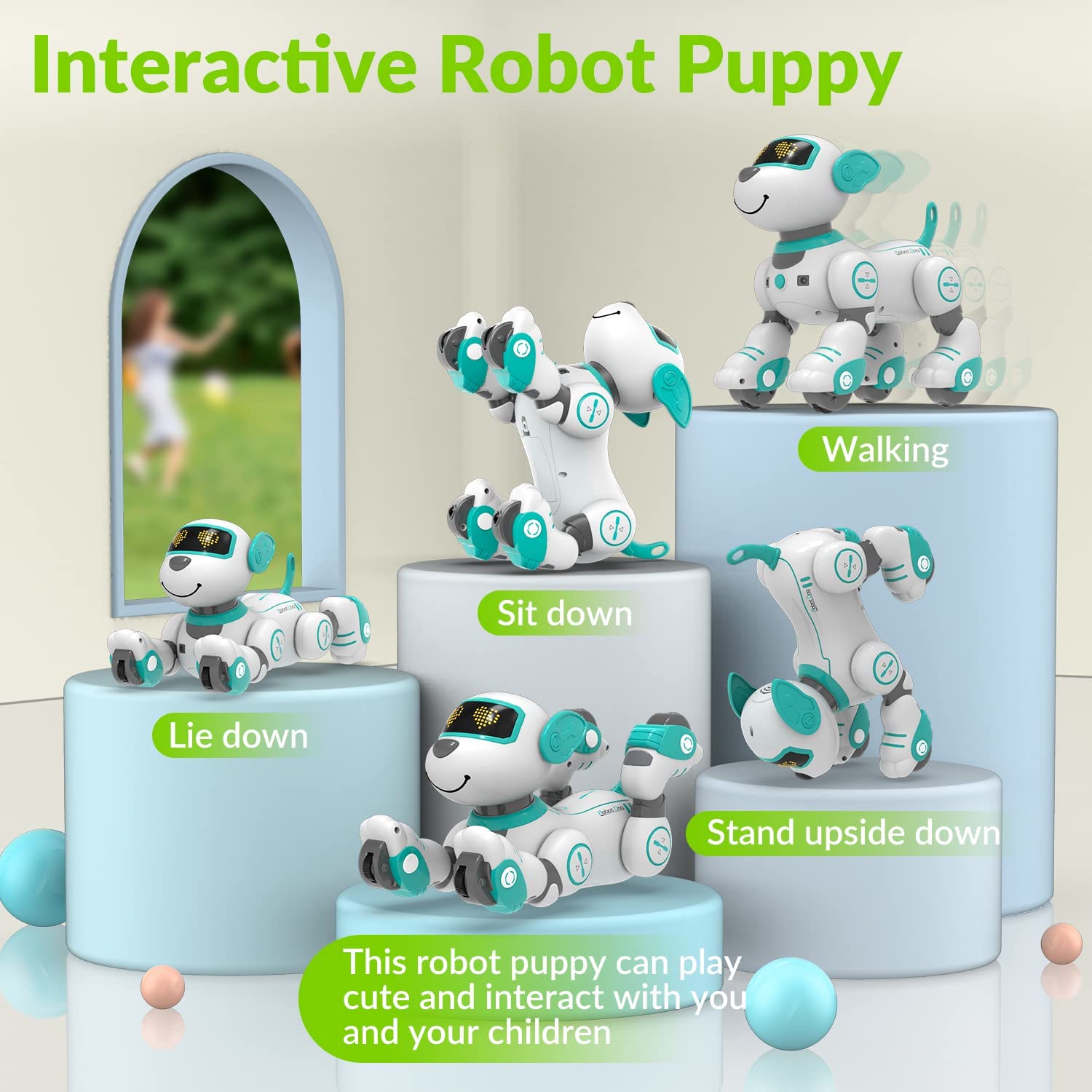 Interactive Robotic Dog Toys : puppy smart