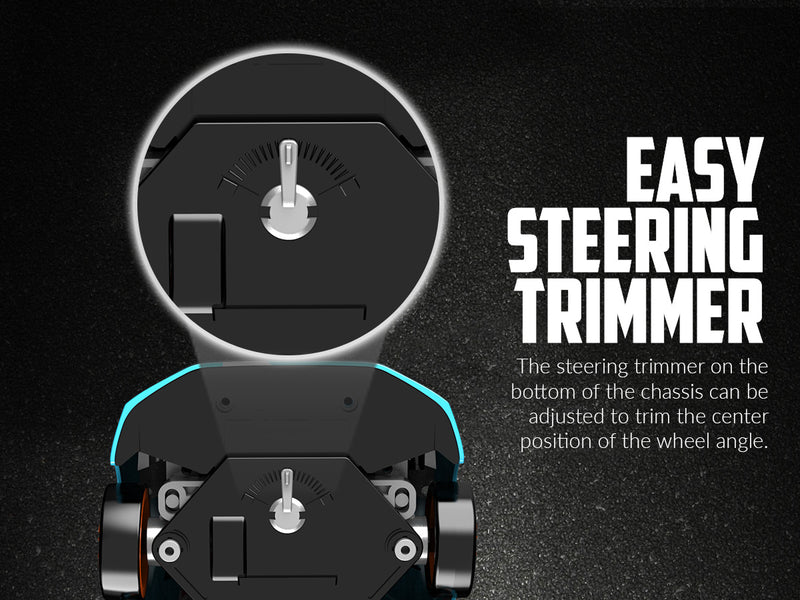 RACENT Speedster: 1:24 RC Car, 10MPH, LED, Drift Wheels