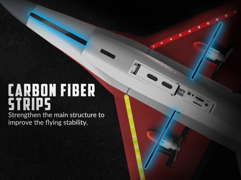 VOLANTEXRC F16 Falcon (RTF) 2CH 340mm for kids (13.4'') 76204