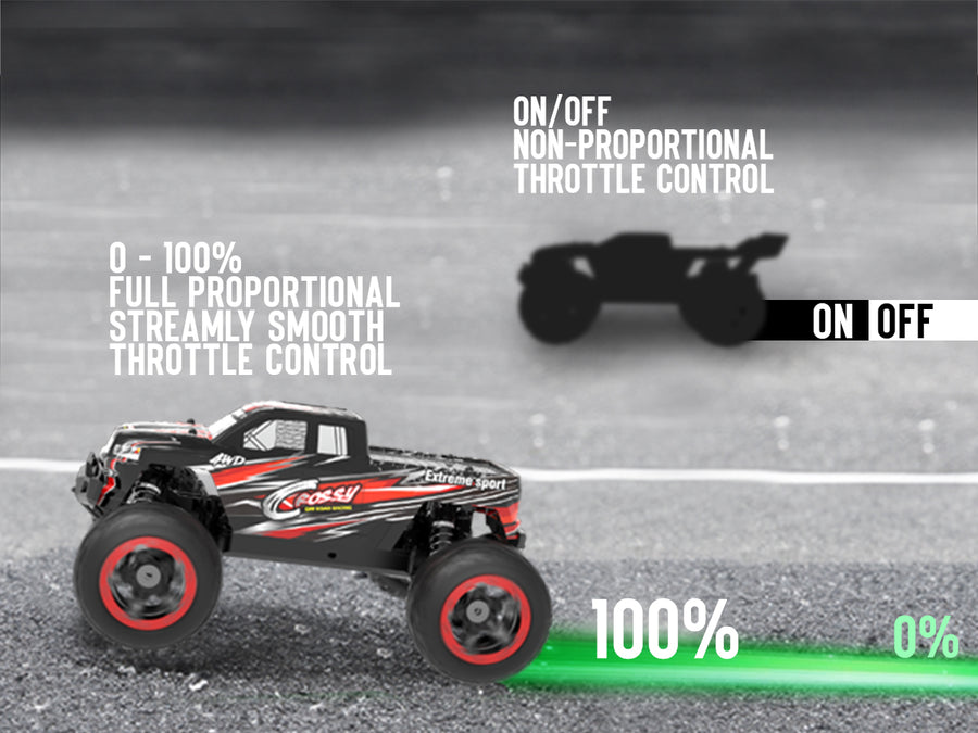 Crossy 1:16 Scale High Speed All Terrain RC Car