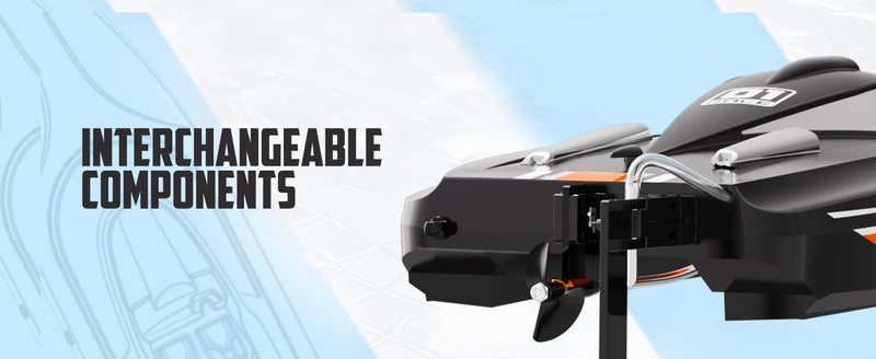 VOLANTEXRC Atomic Brushless High Speed Racing RC Catamaran Boat 40mph Fast ABS Unibody Hull