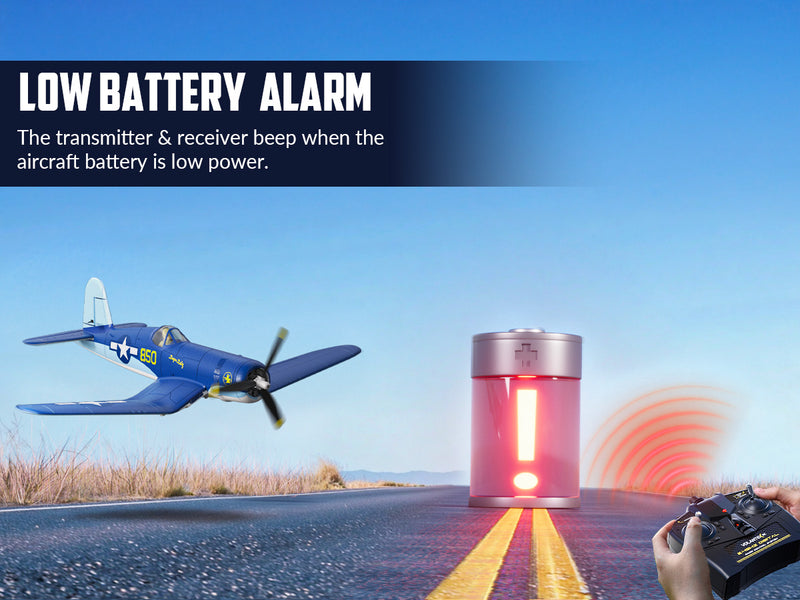 Volantexrc 500 mm Corsair F4U sin escobillas con motor de actualización 76803