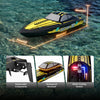 VOLANTEXRC Vector S Barco RC de alta velocidad con función de auto-enderezamiento y marcha atrás para piscina y lago (797-4 negro)