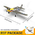 Hélices De Rechange Pour Avion RC Volantex 750mm P51 Mustang - Lot De 3 Pales - Pour Modèle 768-1 - 3