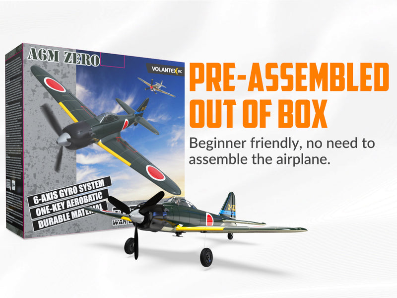 VOLANTEXRC Zero (RTF) 4CH 400mm with Gyro (15.7'') 76115