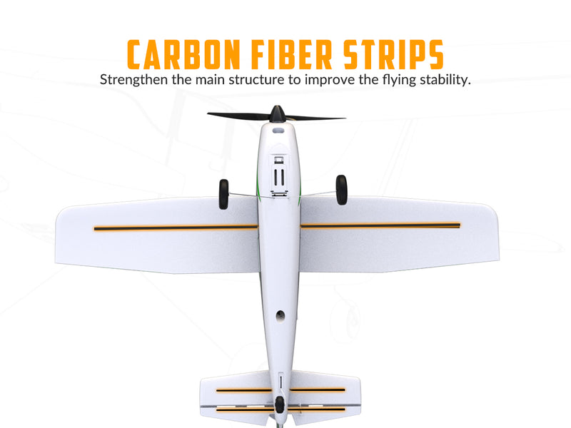 VOLANTEXRC Trainstar Mini (RTF) 3CH 400mm para principiantes (15,7'') 76101