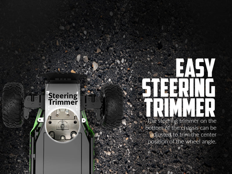 Racent escala 1:16 todoterreno control remoto Rock Crawler Desert Racer