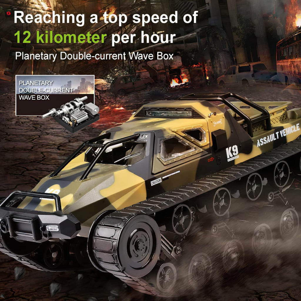 1/12 Scale All Terrain Radio Control Crawler (Yellow)