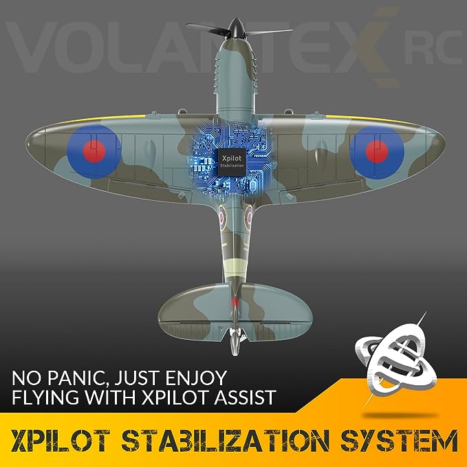 VolantexRC Airplane For Sale Spitfire with Xpilot Stabilizer - EXHOBBY