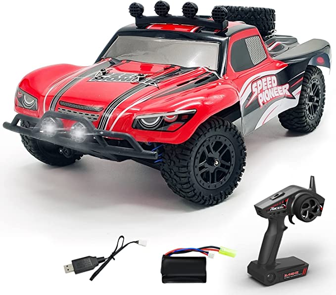 Racent Short Course 30mph High Speed Truck with Shock Absorber System and Water-Splash-Proof Structure (785-2) RTR