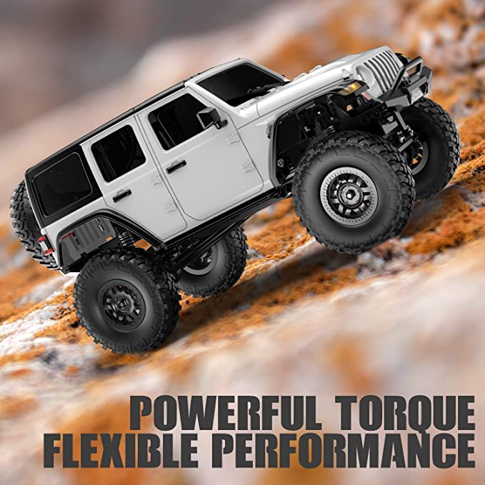 RACENT RCS24 Off Road 1/24 RC Rock Crawlers with LED 4WD Remote Control Truck