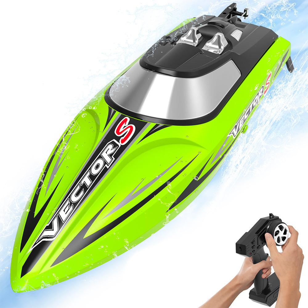 VOLANTEXRC VectorS Brushless RC Boat Self Righting for Lake Racing Kids Adults Great Gift Boat