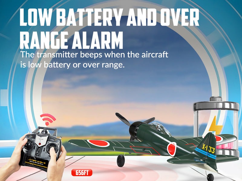 VOLANTEXRC Zero (RTF) 4CH 400mm with Gyro (15.7'') 76115