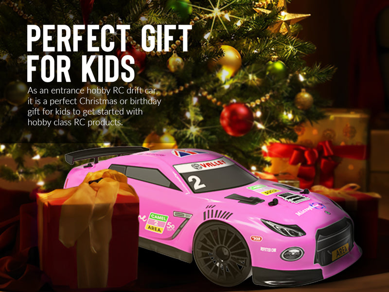 Racent Control remoto Drift Car 2.4Ghz 1:14 Escala RC Sport Racing Cars 4WD RTR Hight Speed ​​RC Vehículo con luces LED