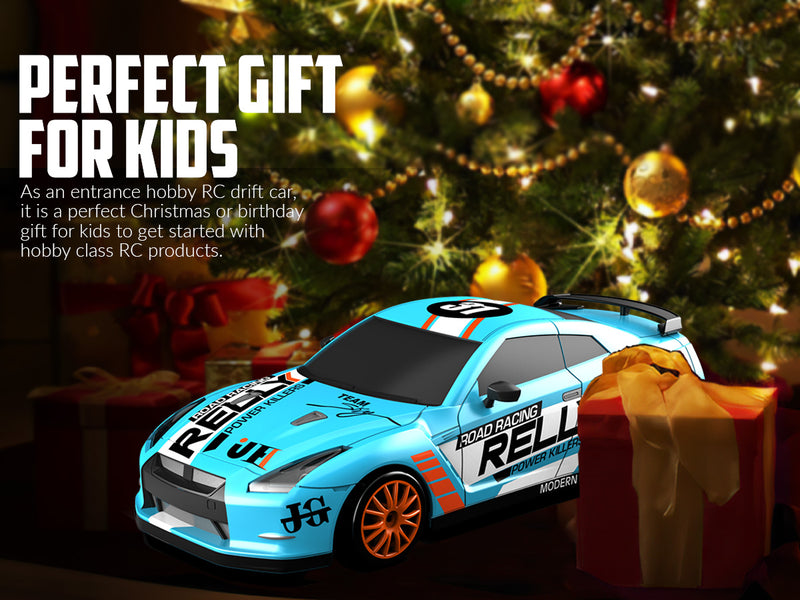 RACENT Thrill Rider: 1:24 4WD, 10MPH, LED, Racing/Drift