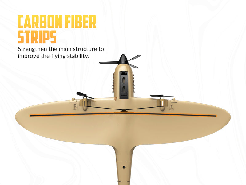 VOLANTEXRC Spitfire (RTF) 3CH 400mm con giroscopio (15,7'') 76205